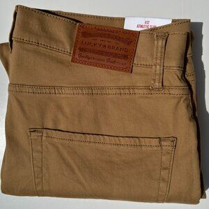 Lucky Brand Khaki Pants 412 Athletic Slim 32 x 30 NWT